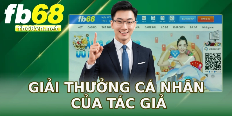 Giải thưởng cá nhân của tác giả