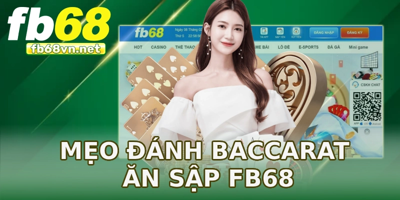 Mẹo đánh Baccarat ăn sập FB68